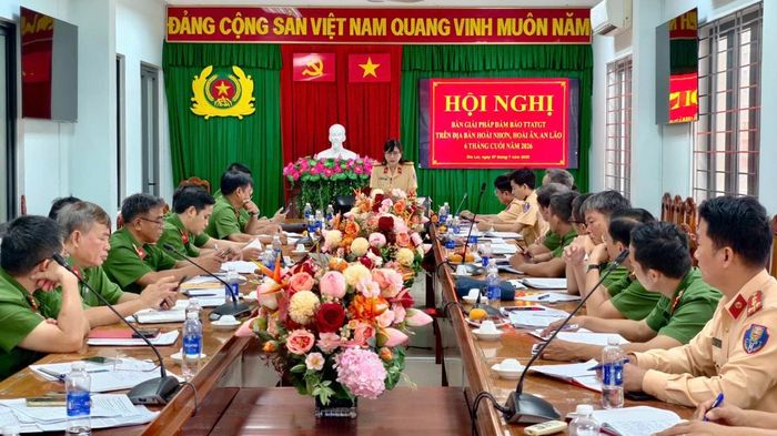 Gia Lai: B&agrave;n giải ph&aacute;p k&eacute;o giảm tai nạn giao th&ocirc;ng tại 16 x&atilde;, phường