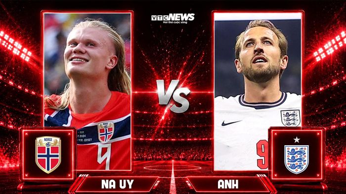 Nhận định, dự đoán tỷ số Na Uy vs Anh: Haaland cạnh tranh với Harry Kane