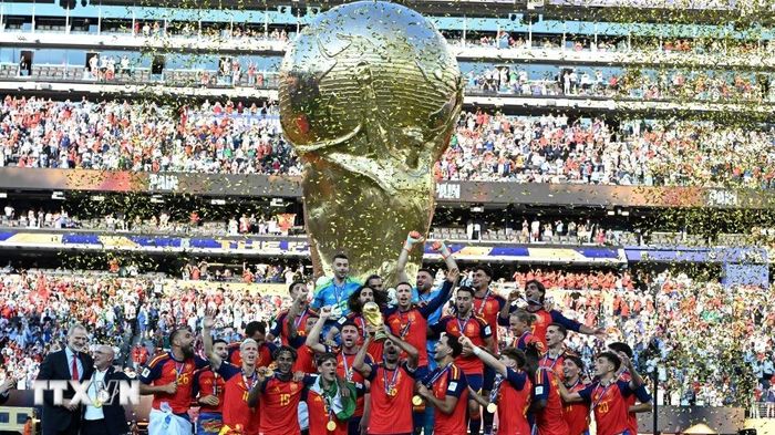 Tây Ban Nha lập hàng loạt kỷ lục chưa từng có trong ngày vô địch World Cup 2026