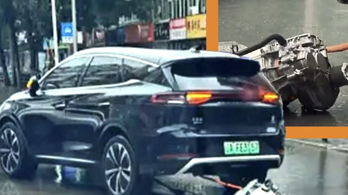 BYD lên tiếng vụ SUV điện 'rụng cụm động cơ' giữa đường ngập nước