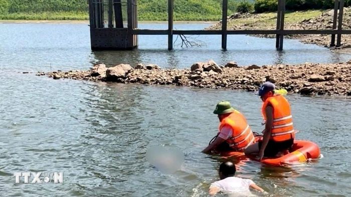 Quảng Trị: T&igrave;m thấy thi thể hai nạn nh&acirc;n đuối nước ở hồ S&ocirc;ng Thai