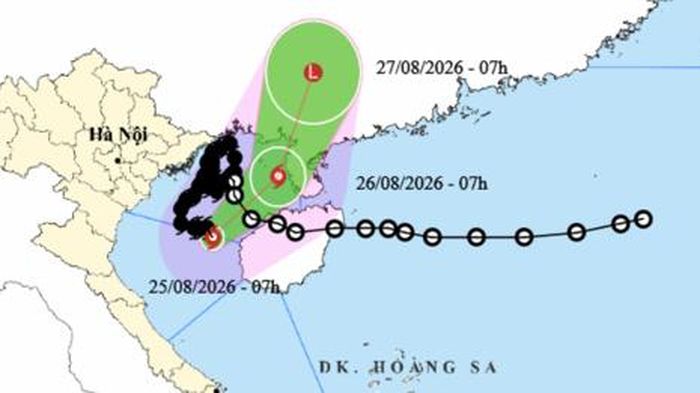 Bão số 4 Narra đang di chuyển ra phía ngoài, tiếp tục xoay hướng