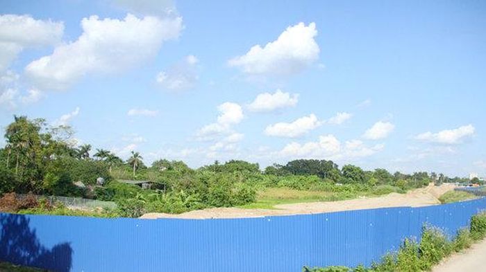 Cận cảnh dự án công viên Phú Thượng nằm trên Trục đại lộ cảnh quan sông Hồng