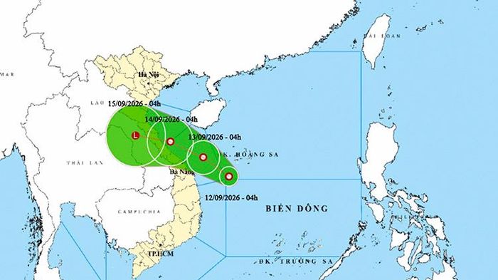 Thời tiết ngày 12/9: Áp thấp nhiệt đới hướng vào miền Trung, cảnh báo mưa đặc biệt lớn