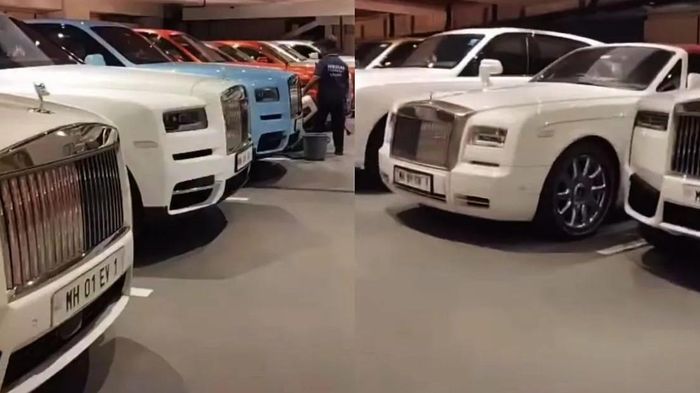Lộ bộ sưu tập xe khủng của đại gia Ấn, hàng loạt Rolls-Royce, Ferrari trong gara