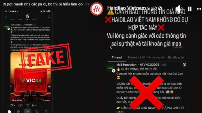 Cảnh báo acc giả mạo nhà tài trợ, hợp tác thương hiệu tổ chức xe đón fan đi concert