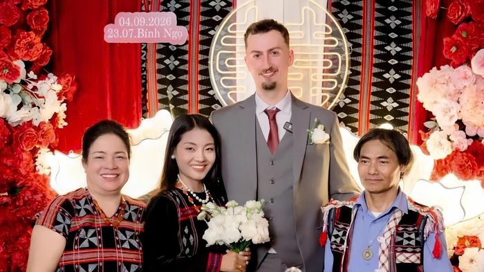 Chàng rể Bỉ mang 10 con lợn, 10 con gà, 1 cặp dê sang rước cô gái Việt
