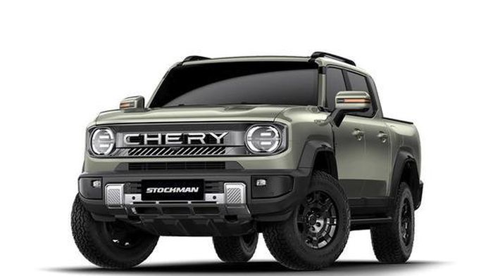 Chery Stockman: Bán tải diesel hybrid sạc điện công suất 469 mã lực