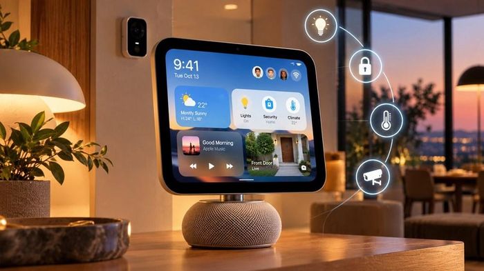 Apple sắp ra thiết bị hoàn toàn mới, kết hợp màn hình, loa và Siri AI