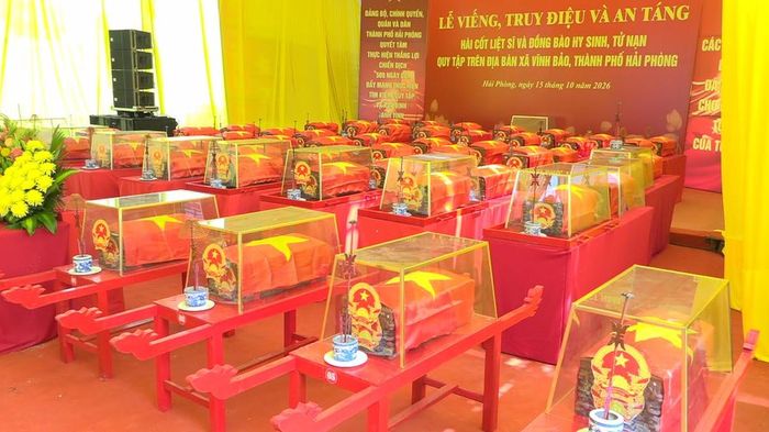 Hải Phòng sẵn sàng cho lễ viếng, truy điệu và an táng hài cốt liệt sĩ tại 'địa chỉ đỏ' Mả Chìa