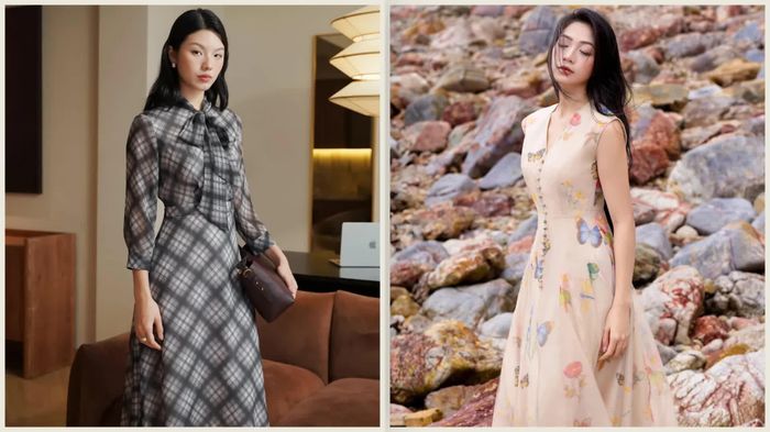 5 mẫu váy dài mặc lên là sang, nàng diện đi làm hay dạo phố đều cuốn hút