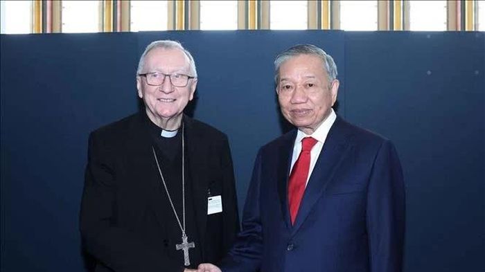 Tổng Bí thư, Chủ tịch nước Tô Lâm gặp Thủ tướng Vatican